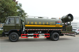 東風(fēng)145/153多功能抑塵噴霧車 現(xiàn)代城市降塵凈化的高效解決方案