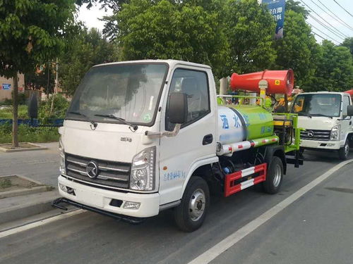 多功能抑塵噴霧車 4噸時風(fēng)凱馬藍(lán)牌，高效抑塵更優(yōu)惠
